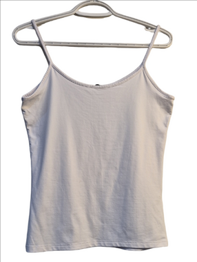 Zara White Spaghetti Strap Camisole